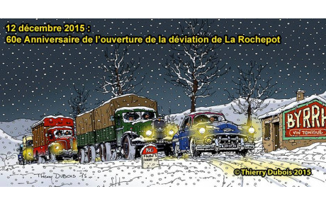 2015-12-12 samedi - 60ème anniversaire de la déviation de la RN 6 à La Rochepot