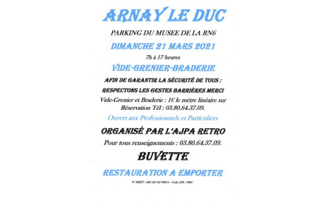 2021/03/21  VIDE GRENIER