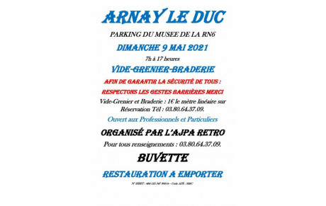 2021/05/09  VIDE GRENIER