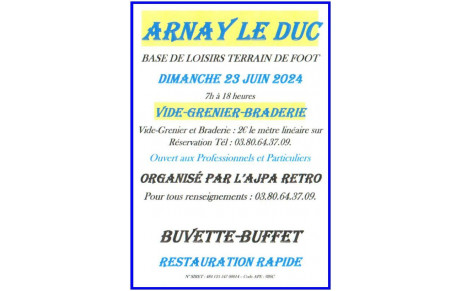 Vide-Grenier à Arnay le Duc