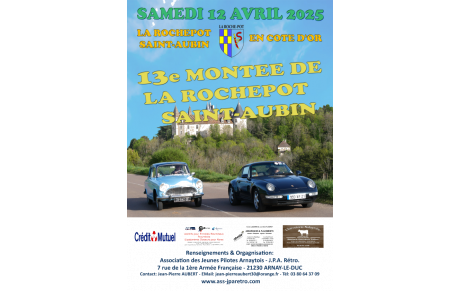 AFFICHE MONTEE DE LA ROCHEPOT 2025