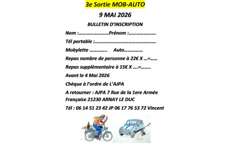 Sortie MOB-AUTO